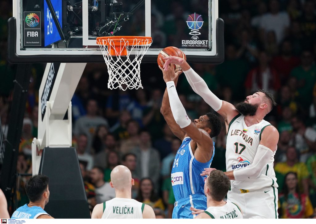 Live streaming ο μεγάλος προημιτελικός της Ελλάδας απέναντι στη Λιθουανία