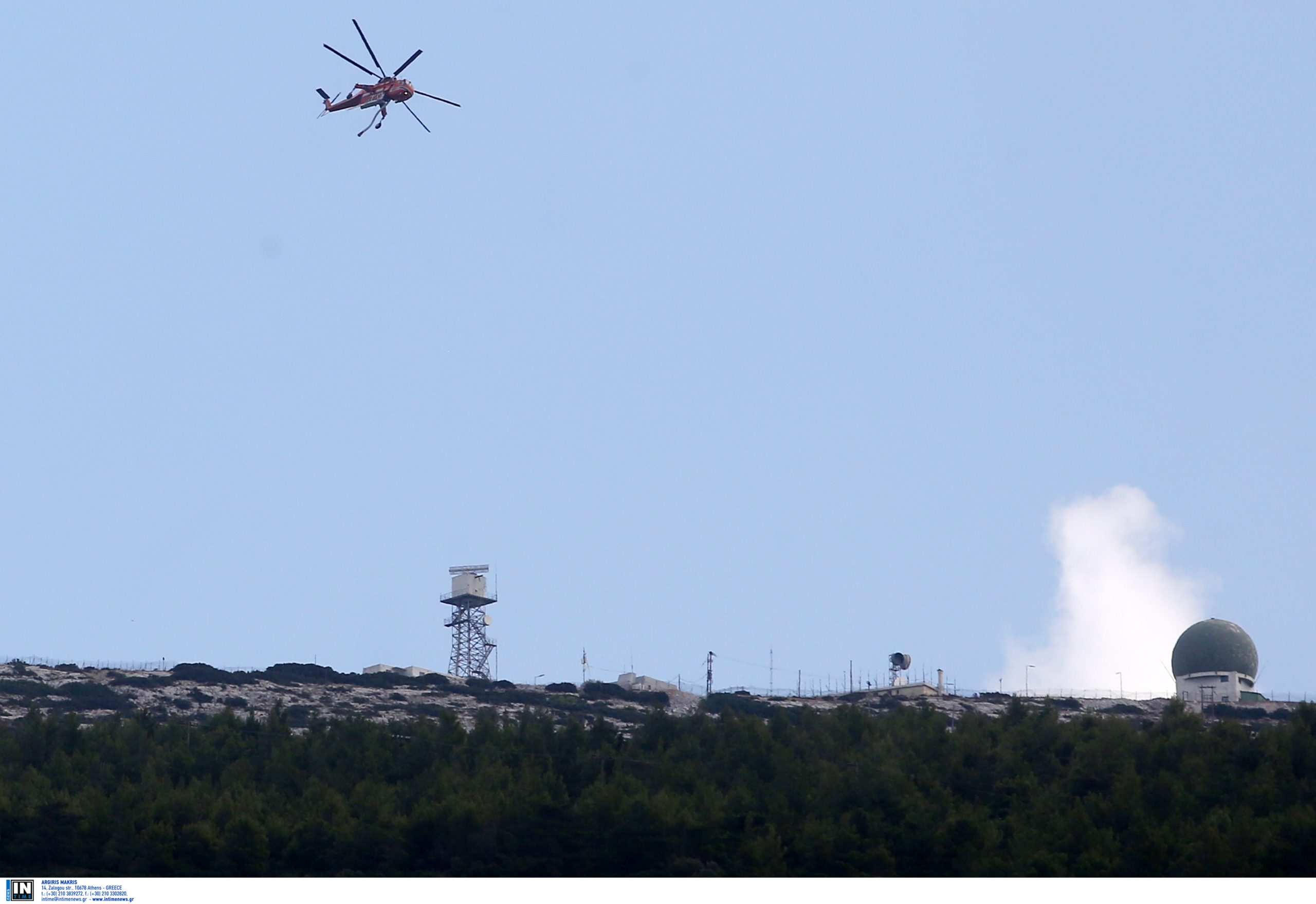 Σύλληψη αλλοδαπού για την φωτιά στο δάσος του Υμηττού
