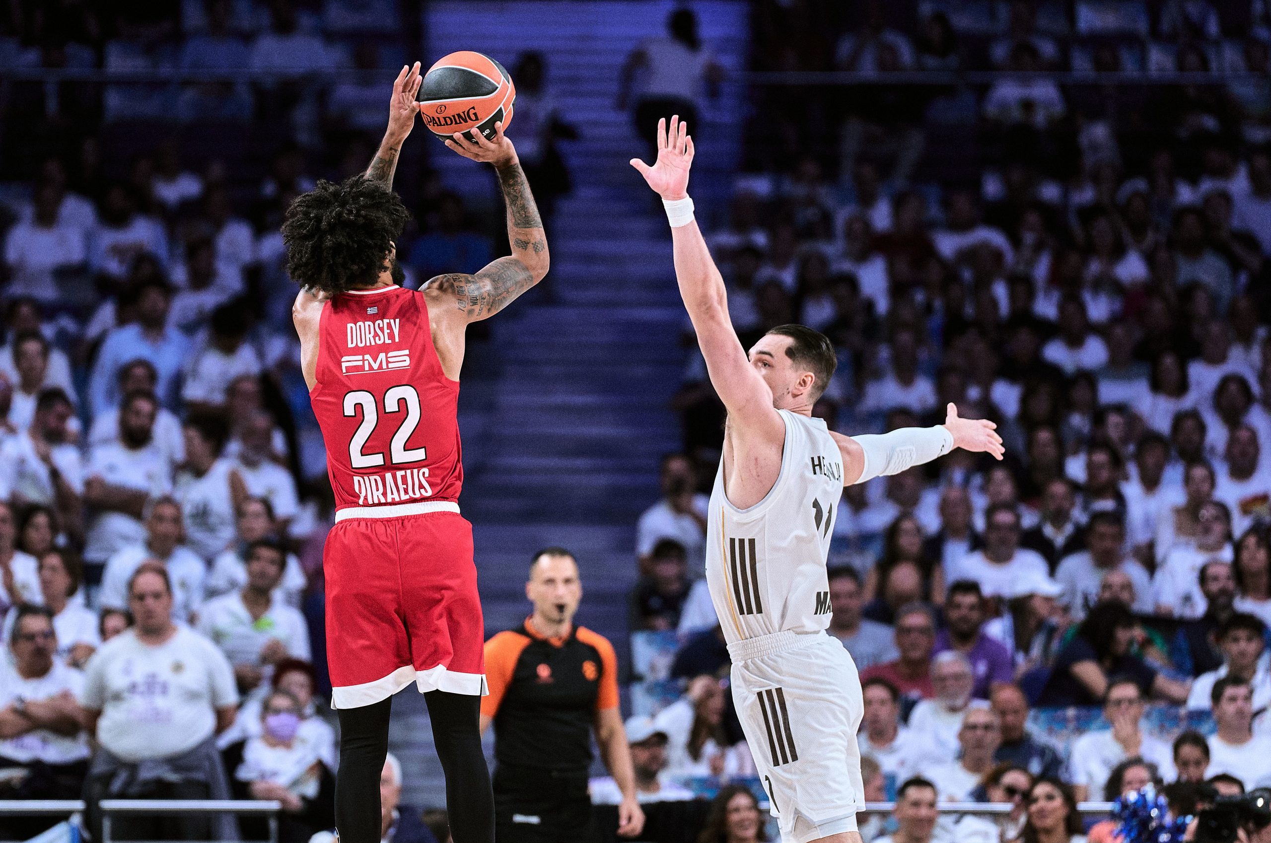 EuroLeague: Ήττα για τον «μαχητικό» Ολυμπιακό στην Μαδρίτη