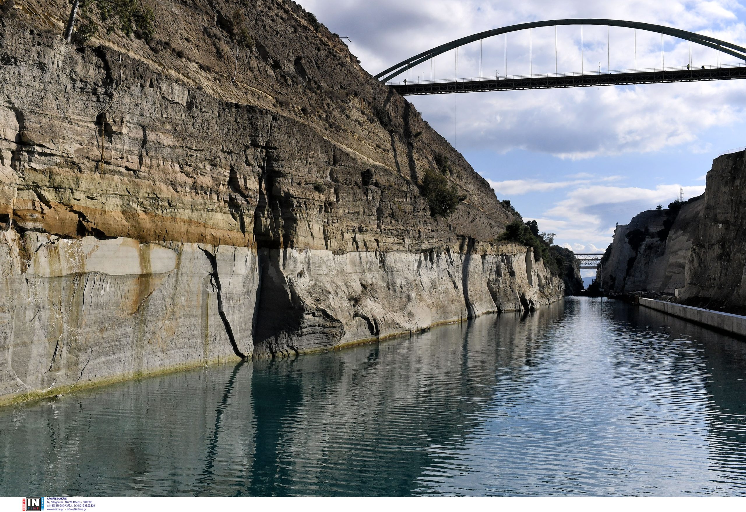 Διώρυγα της Κορίνθου: Διακοπή στις διελεύσεις πλοίων - Ποιος ο λόγος