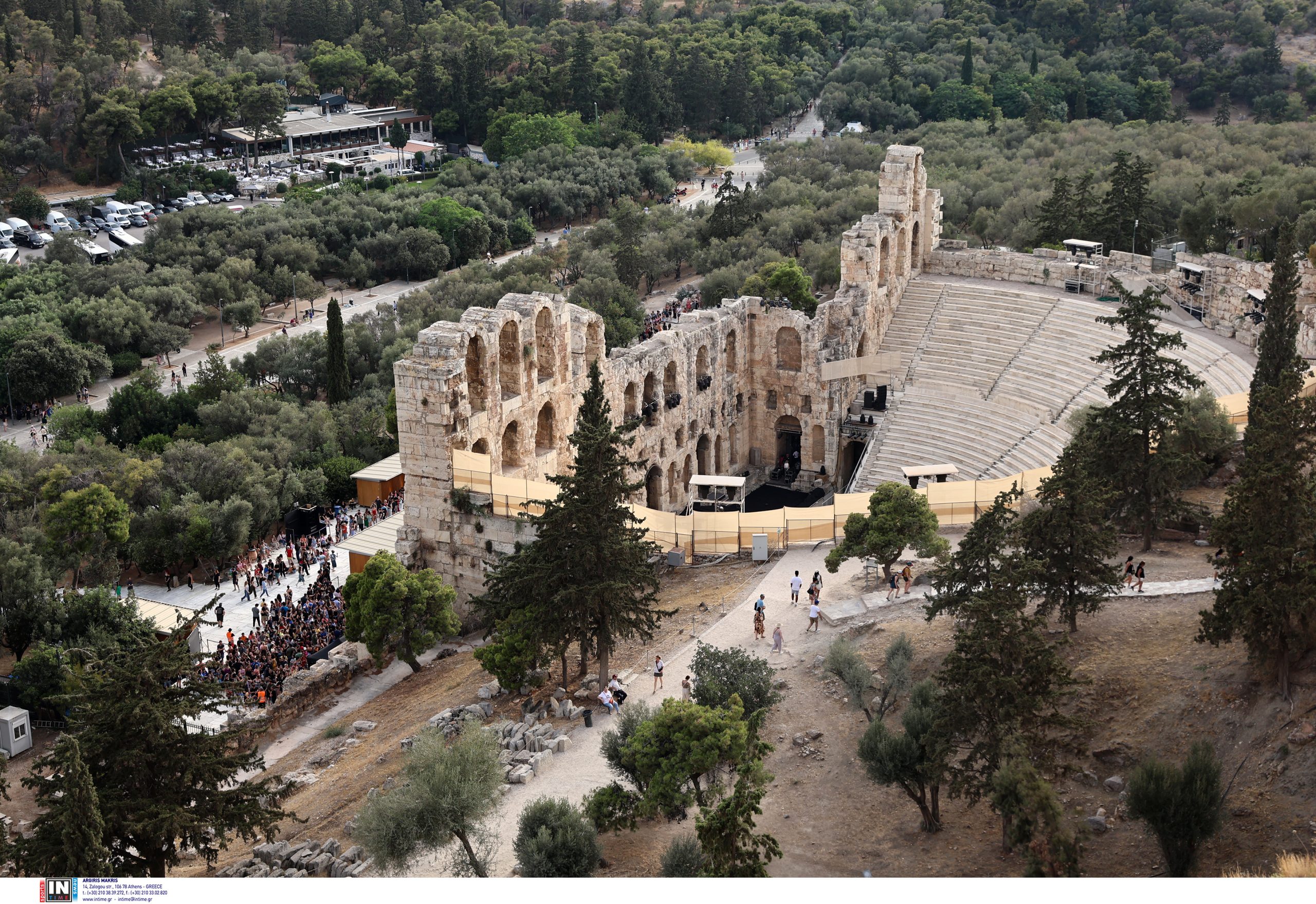 Το Ηρώδειο «κατεβάζει ρολά»: Έργα αναστήλωσης για τα επόμενα τρία χρόνια