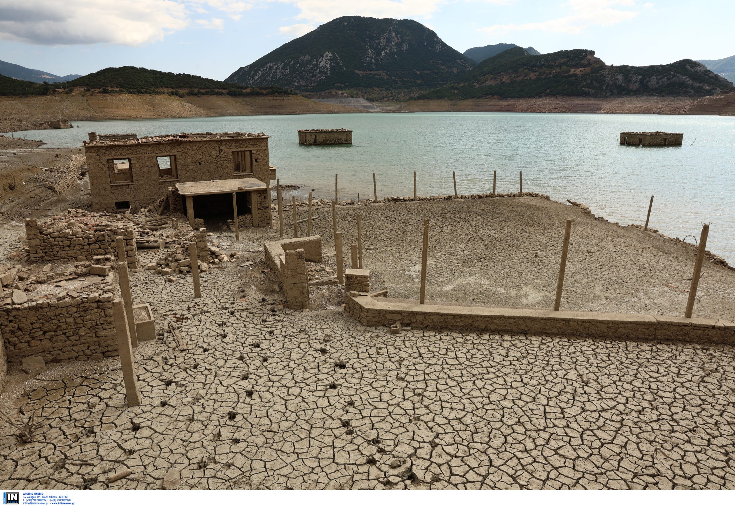 Λειψυδρία: Συναγερμός για τον Μόρνο - Η λίμνη που ποτίζει την Αττική στερεύει