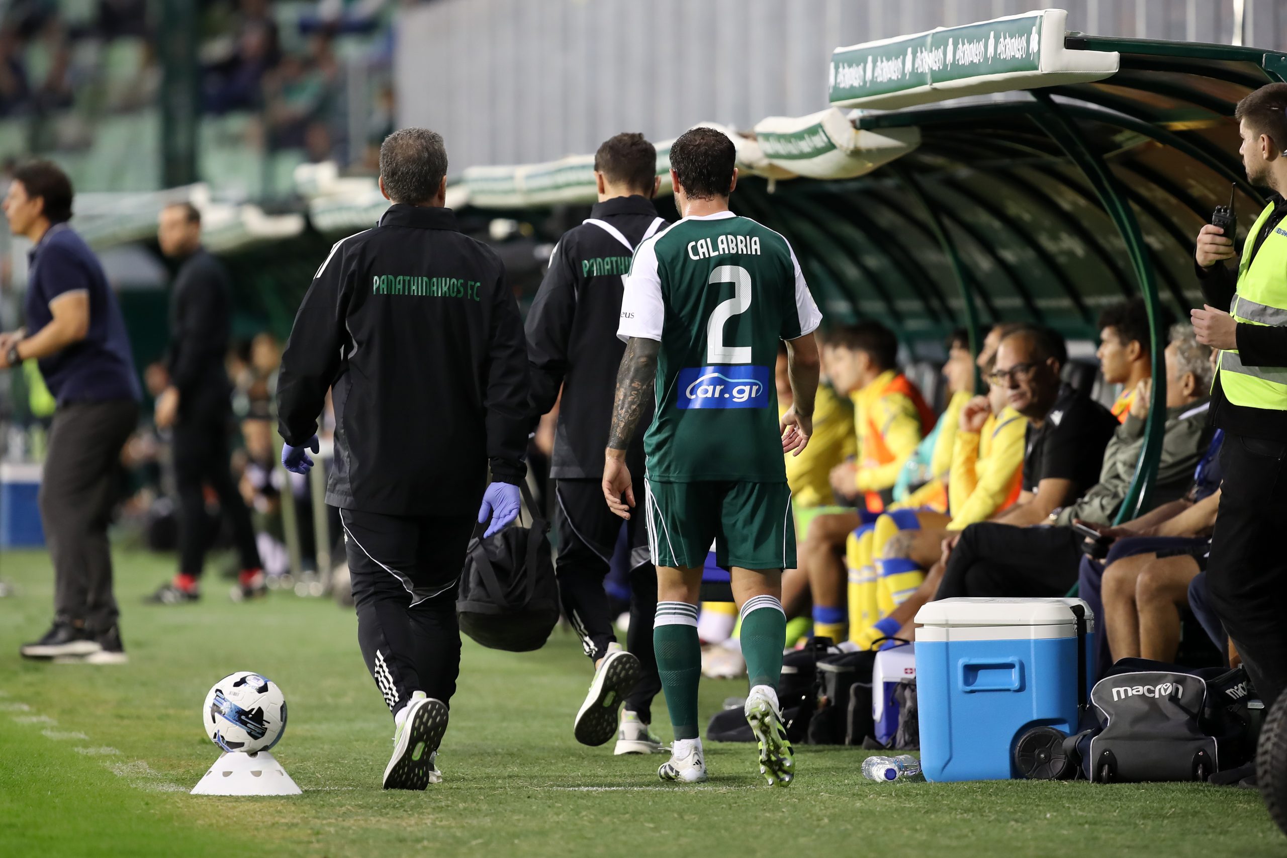 Χωρίς τον Ντάβιντε Καλάμπρια στο Περιστέρι ο Παναθηναϊκός