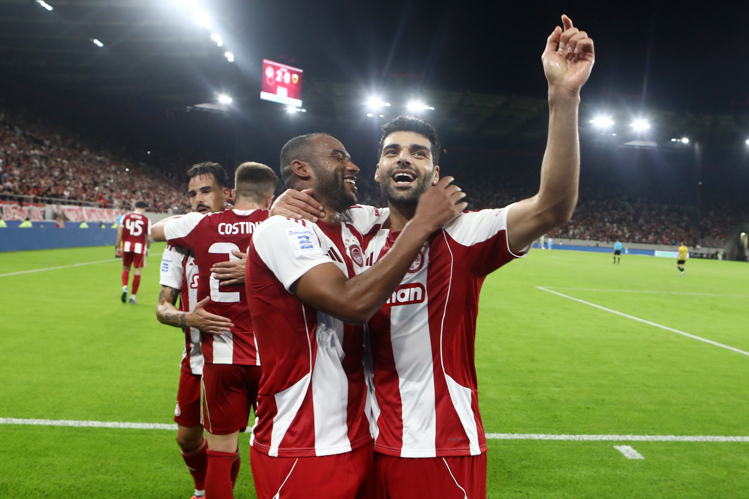 Τα γκολ της μεγάλης νίκης του Ολυμπιακού ενάντια στην ΑΕΚ