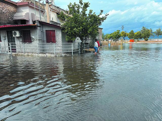Πλημμύρα στο Αιτωλικό