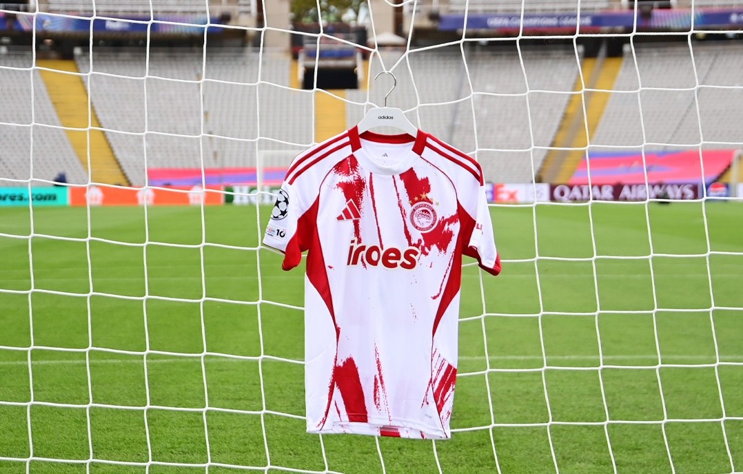 Ολυμπιακός: Η εμφάνιση κόντρα στην Μπαρτσελόνα