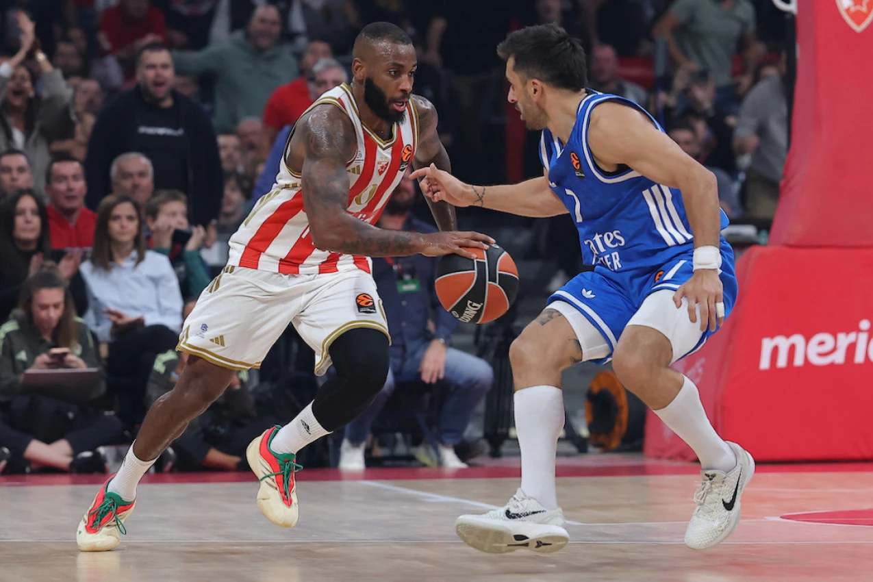 Ερυθρός Αστέρας-Ρεάλ Μαδρίτης 90-75: «Ισοπέδωσε» τους Ισπανούς, έφτασε τις 3 σερί νίκες