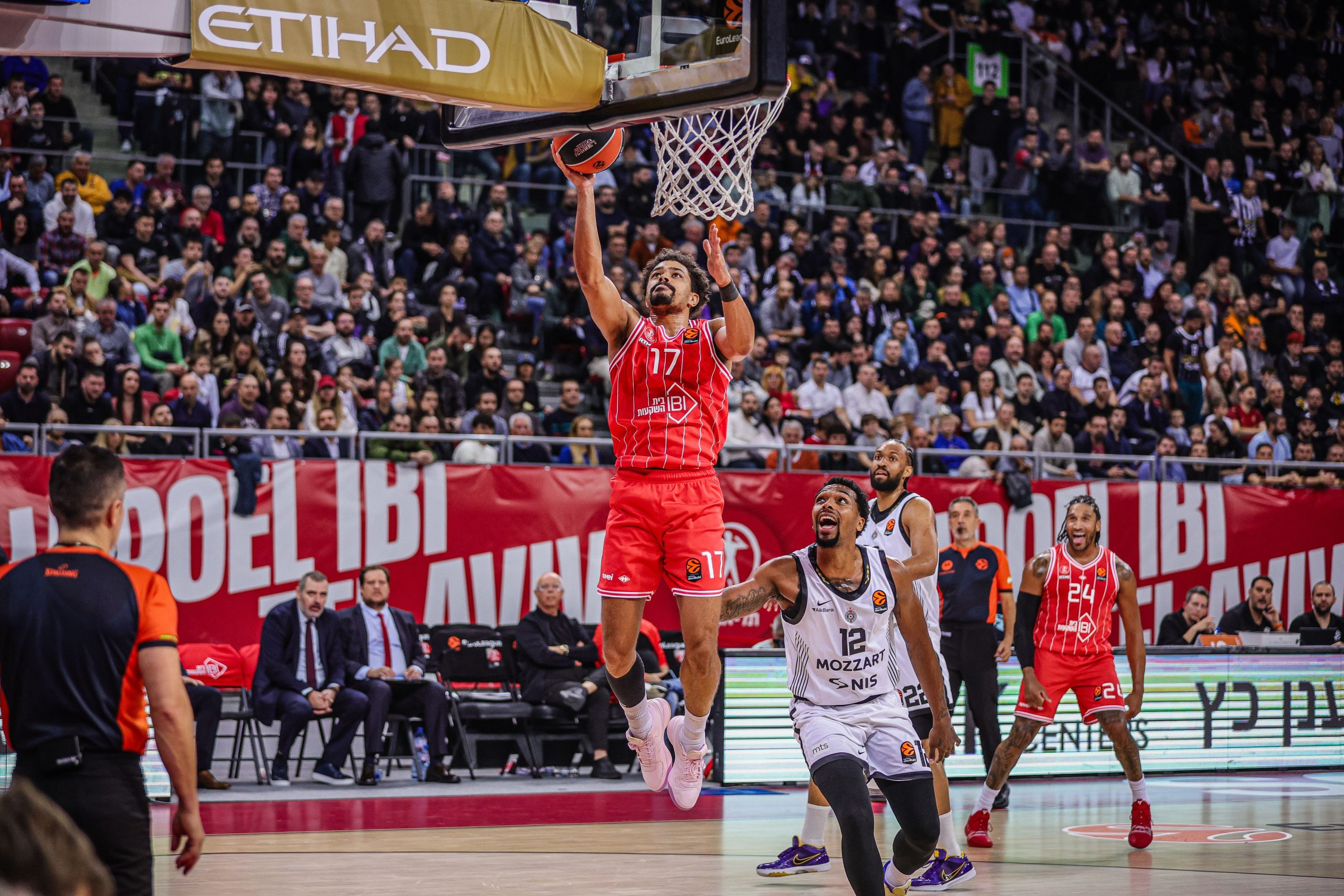 Η Χάποελ «γονάτισε» την Παρτιζάν των απουσιών και έμεινε μόνη πρώτη στην βαθμολογία