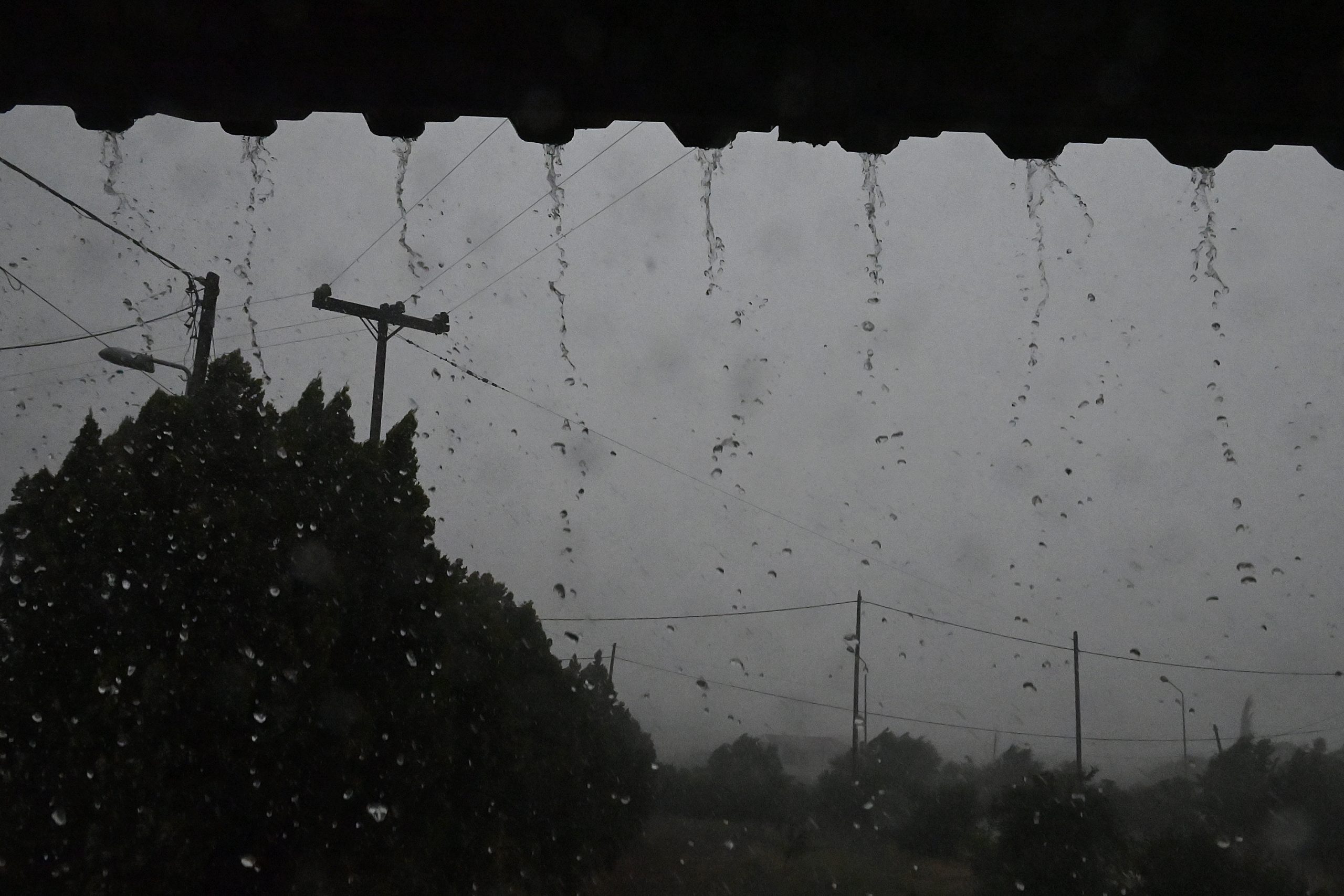 Ζάκυνθος: Έντονη κακοκαιρία στο νησί - Προβλήματα στο οδικό δίκτυο