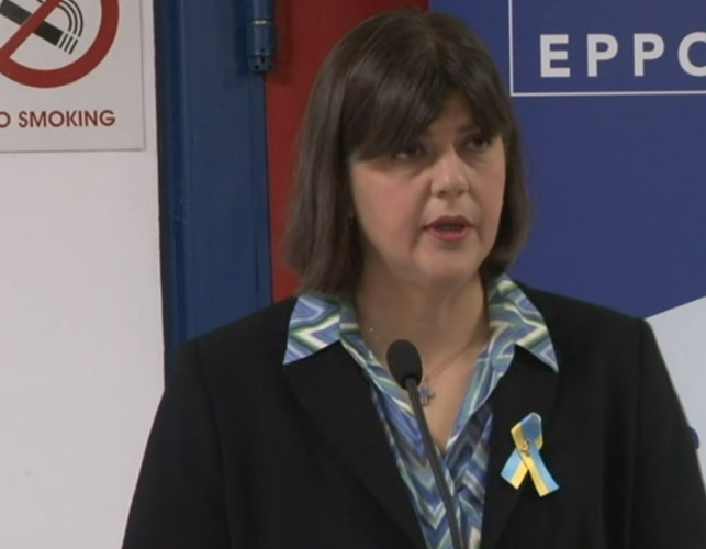 Live η συνένετυξη Τύπου της Ευρωπαίας Εισαγγελέως Λάουρα Κοβέσι