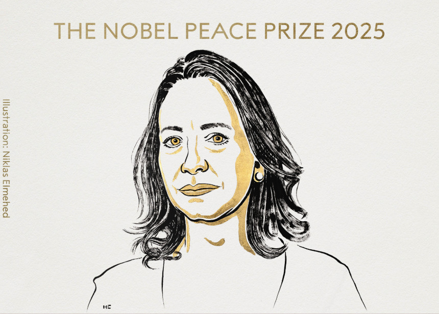 Νόμπελ Ειρήνης: Στην Μαρία Κορίνα Ματσάδο το βραβείο