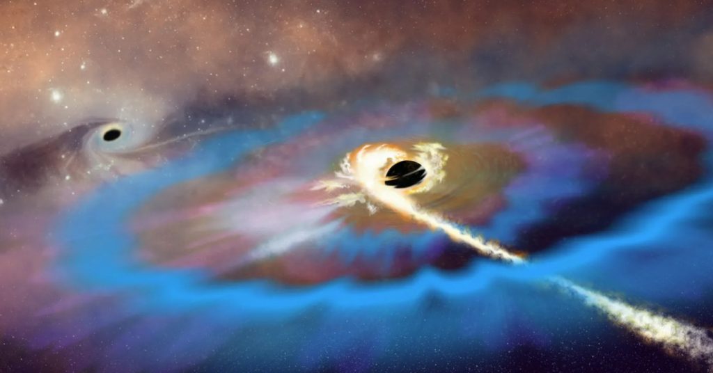 Μαύρη τρύπα διαμελίζει άστρο μακριά από το κέντρο γαλαξία – Σπάνιο φαινόμενο παλιρροϊκής διαταραχής