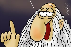 Ο Αρκάς και η… θεωρία χωρίς πράξη – Το σκίτσο που τα λέει όλα με μια φράση