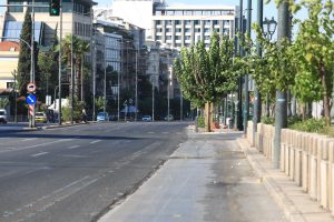 Λήξη συναγερμού για το ύποπτο μηχανάκι με μπαγκαζιέρα στη Βασιλίσσης Σοφίας