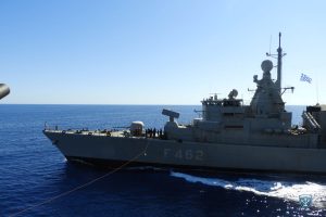 Πρόκληση με το «Gediz», απάντηση με «Κουντουριώτη»