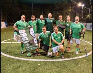 Παναθηναϊκός: Ο Νίνης προπονήθηκε με την ομάδα ποδοσφαίρου ακρωτηριασμένων