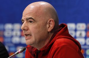 Τζιάνι Ινφάντινο: «Το ποδόσφαιρο να υποστηρίξει τις προσπάθειες ειρήνης στη Μέση Ανατολή»