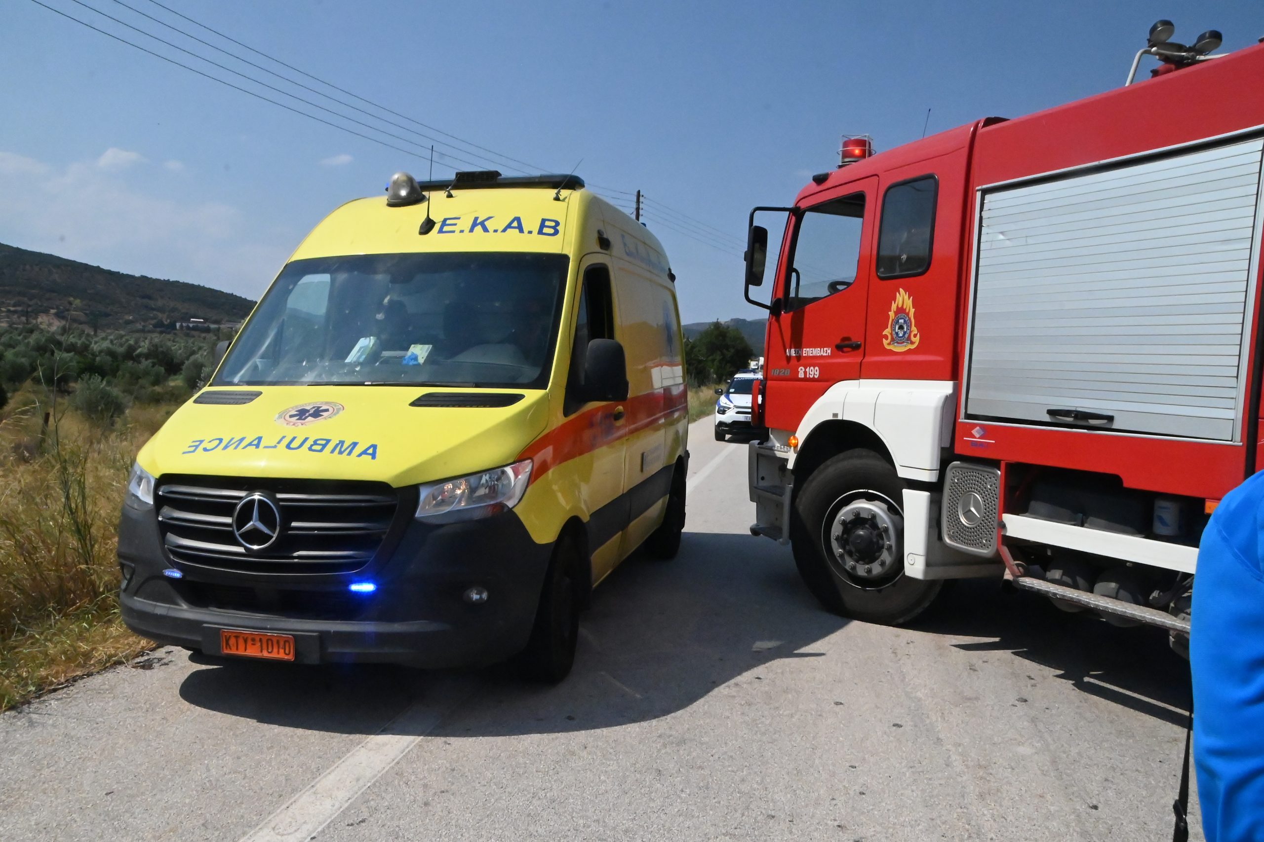 Θανατηφόρο τροχαίο στην Κάρυστο: Νεκρός 27χρονος που καρφώθηκε σε κολώνα