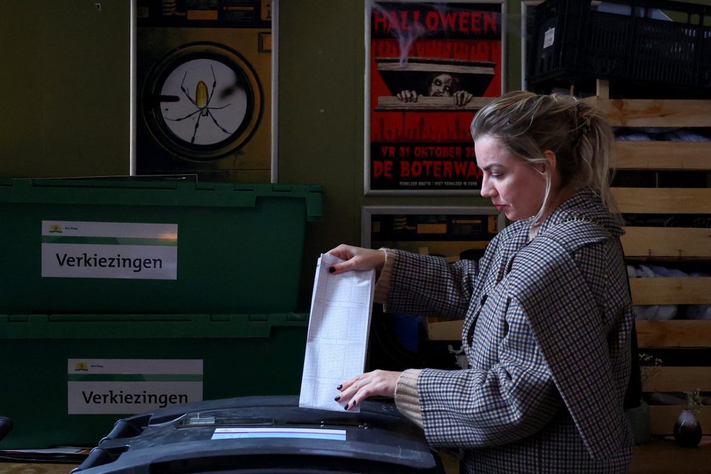 Ολλανδικές εκλογές γυναίκα