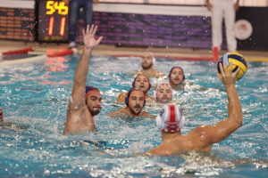 Πόλο: Ασταμάτητος ο Ολυμπιακός – Σάρωσε τη Λάρισα με 36-7 και ισοφάρισε ιστορικό ρεκόρ διαφοράς τερμάτων