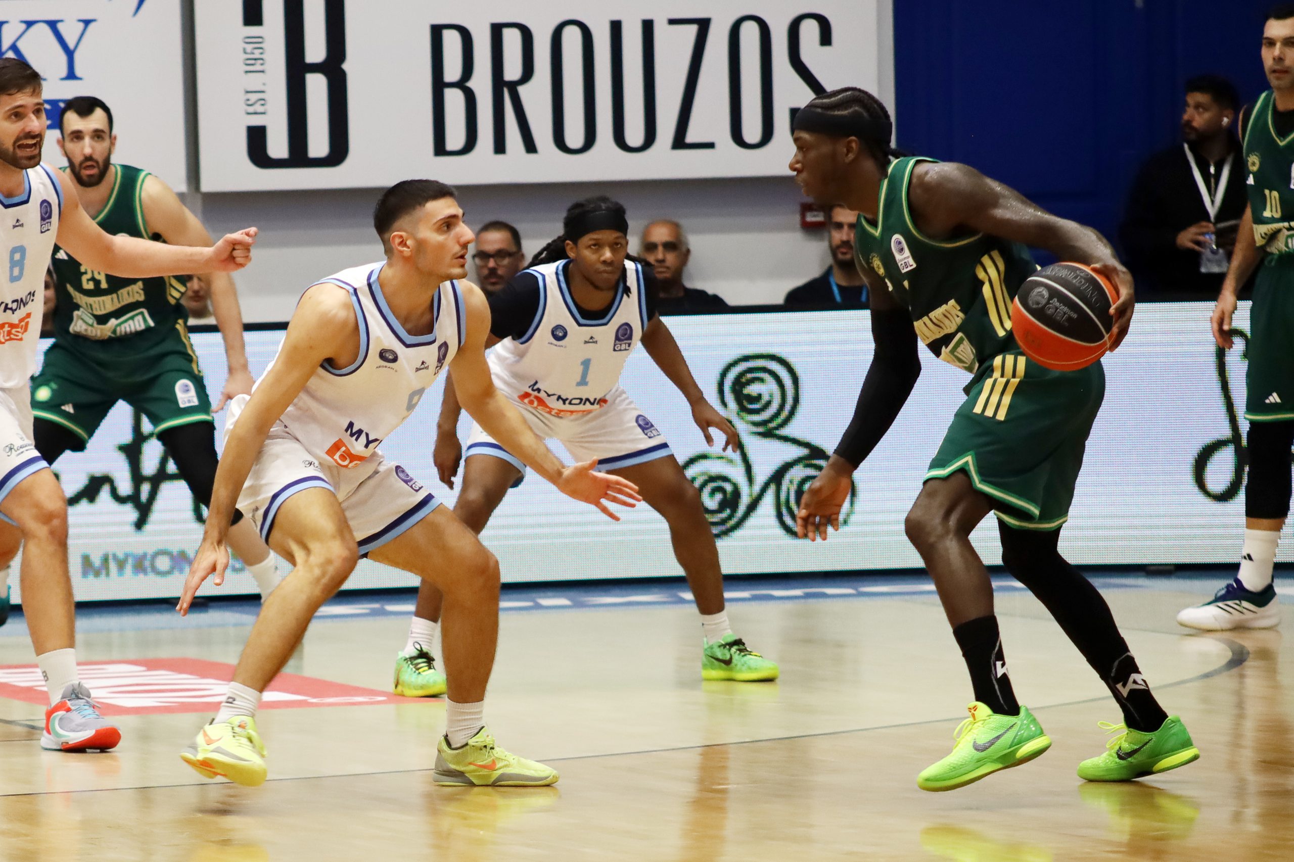 Μύκονος Betsson - Παναθηναϊκός AKTOR 65-78: Παράσταση Ναν στο νησί των ανέμων