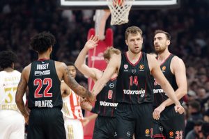 Ερυθρός Αστέρας – Ολυμπιακός 91-80: «Κατέρρευσε» στο τέταρτο δεκάλεπτο και ηττήθηκε στο φινάλε