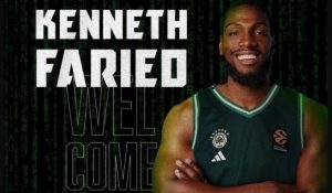 Ο Παναθηναϊκός AKTOR ανακοίνωσε και επίσημα τον Κένεθ Φαρίντ