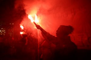 Ένταση στην Θεσσαλονίκη μετά την πορεία για την επέτειο της εξέγερσης του Πολυτεχνείου