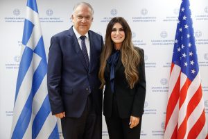 Συνάντηση Θεοδωρικάκου – Γκίλφοϊλ — Επενδύσεις, ναυπηγική βιομηχανία και εμπόριο στο επίκεντρο