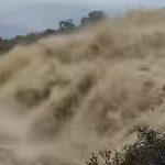 Αμφιλοχία: Υπερχείλισε ρέμα από την κακοκαιρία Adel – Μεγάλες ποσότητες ορμητικών νερών κατευθύνονται προς τον Αμβρακικό