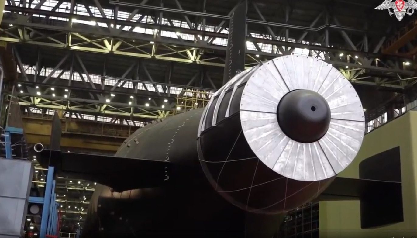 Επίδειξη δύναμης από την Ρωσία: Καθέλκυσε το πυρηνοκίνητο υποβρύχριο Khabarovsk – Ικανό να μεταφέρει το Poseidon