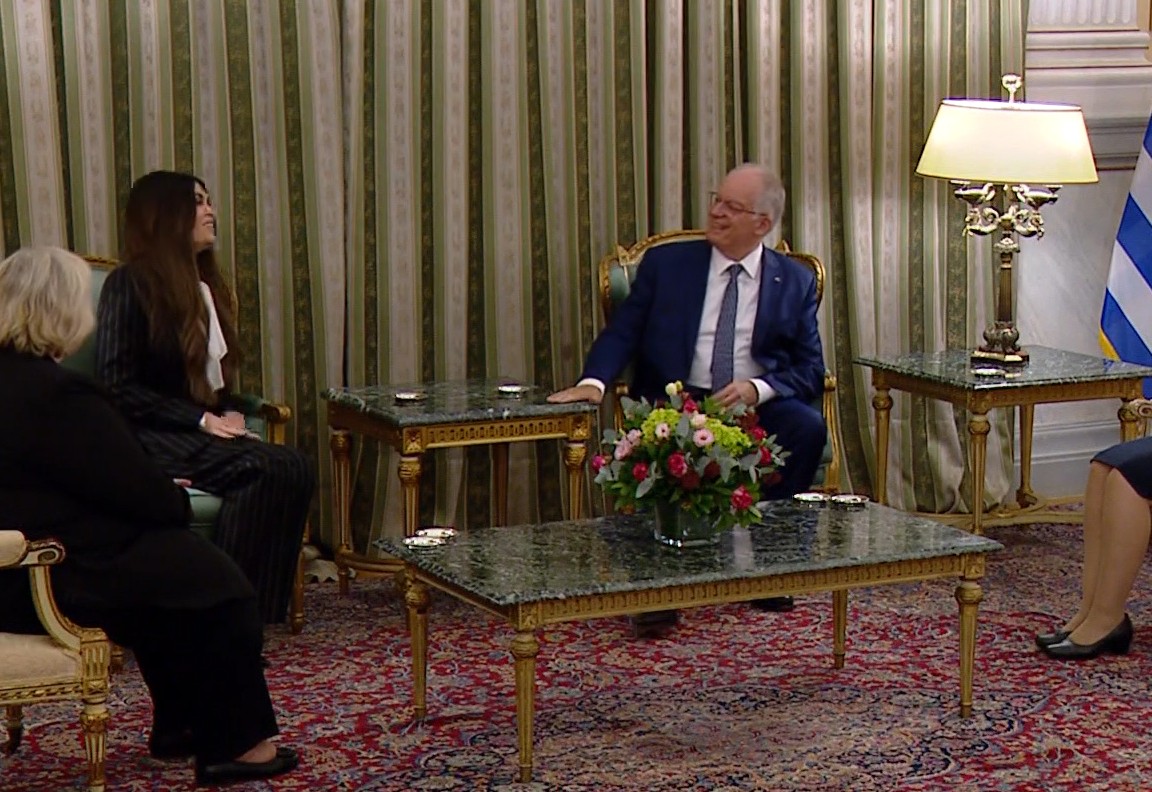 Κίμπερλι Γκίλφοϊλ: Στο Προεδρικό Μέγαρο για την επίδοση των διαπιστευτηρίων της στον ΠτΔ