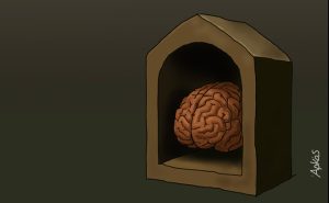 Το νέο καυστικό σκίτσο του Αρκά: «Η βεβαιότητα είναι το ασφαλές καταφύγιο των ηλιθίων»