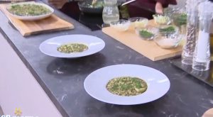 Συνταγή για ριζότο με πράσο και λεμόνι από τον Δημήτρη Σκαρμούτσο