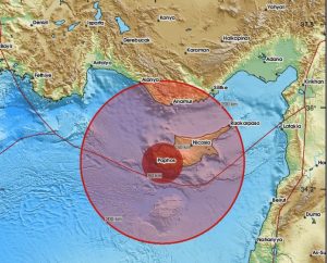 Ισχυρός σεισμός 5,3 Ρίχτερ στην Κύπρο