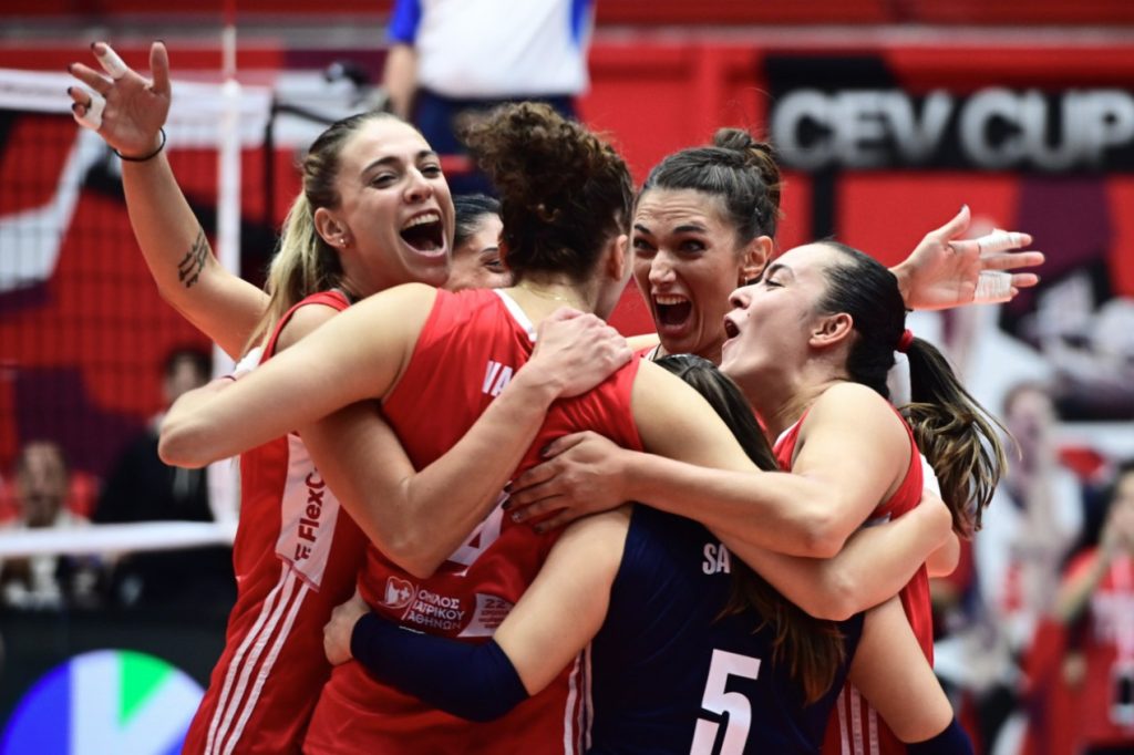 Βόλεϊ: Έγραψαν ιστορία τα κορίτσια του Ολυμπιακού! Προκρίθηκαν στους ομίλους του Champions League