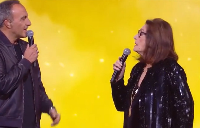 Η συγκινητική συνάντηση Μούσχουρη και Αλιάγα στη γαλλική τηλεόραση