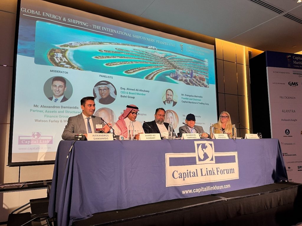 Bahri Week Dubai: Οι ηγέτες της ναυτιλίας καλούν για ρεαλισμό και ειρήνη