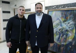 Βαγγέλης Μαρινάκης: Στηρίζει τον παγκόσμιο πρωταθλητή πάλης Γιώργο Κουγιουμτσίδη για τους Ολυμπιακούς Αγώνες