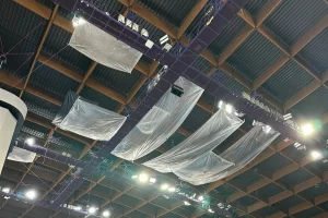 Ολυμπιακός: Πλημμύρισε ξανά το ΣΕΦ μετά την «επίσκεψη» η «Adel»