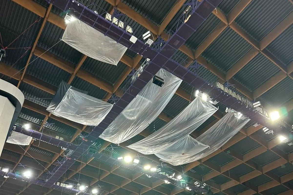 Ολυμπιακός: Πλημμύρισε ξανά το ΣΕΦ μετά την «επίσκεψη» του adel