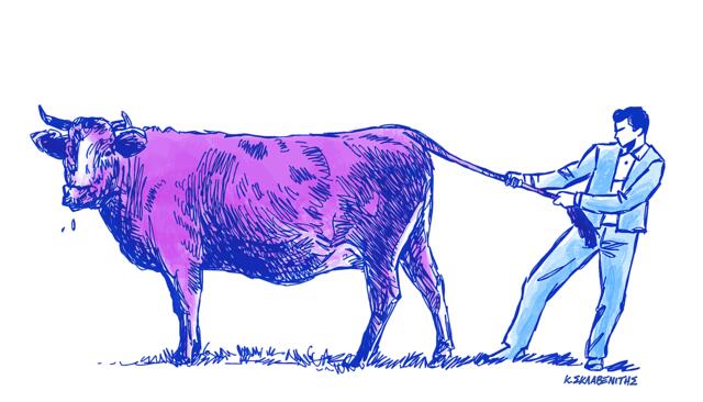 Το σκίτσο του Κώστα Σκλαβενίτη για ΤΑ ΝΕΑ 22/11/25