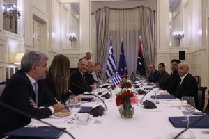 Συνάντηση Γεραπετρίτη με τον πρόεδρο της Βουλής των Αντιπροσώπων της Λιβύης – Tι συζητήθηκε