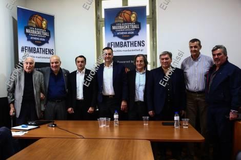 Στην Αθήνα το 13ο Πανευρωπαϊκό πρωτάθλημα Maxibasketball για εργαζόμενους ερασιτέχνες αθλητές.