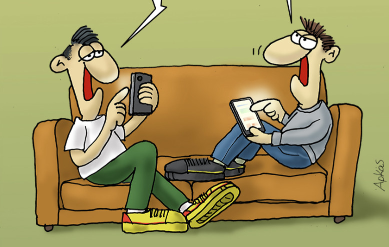 Ο Αρκάς «χτυπά» το Χ: Το νέο σκίτσο που σατιρίζει τα social και την… οσμή τους!