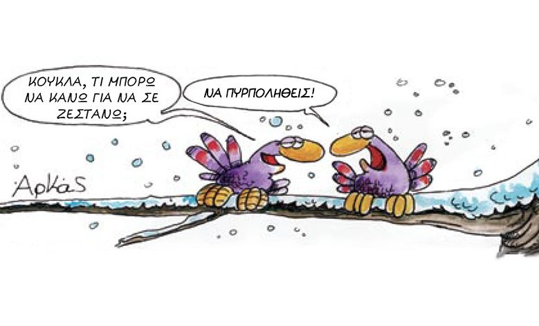 Η καλημέρα του Αρκά: Δύο παγωμένα πουλιά και το… plan B