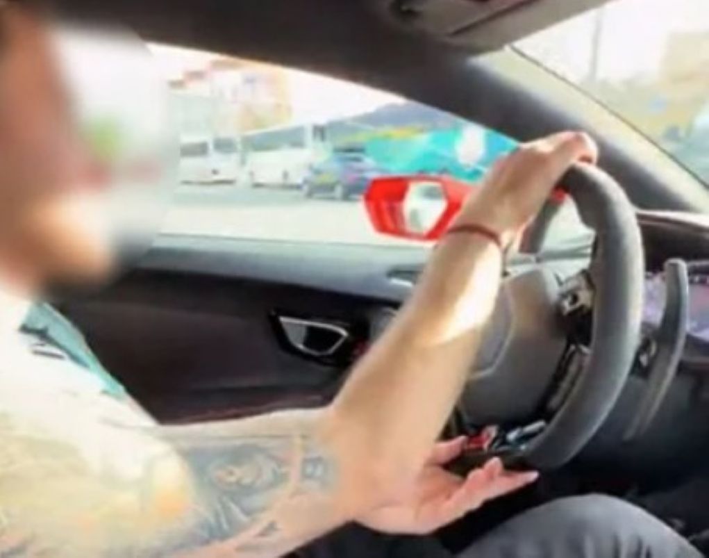 Χαϊδάρι: Έτρεχαν με 250 χλμ με Lamborghini που δεν ήταν δική τους – Bίντεο «επίδειξης» στο TikTok τους πρόδωσε