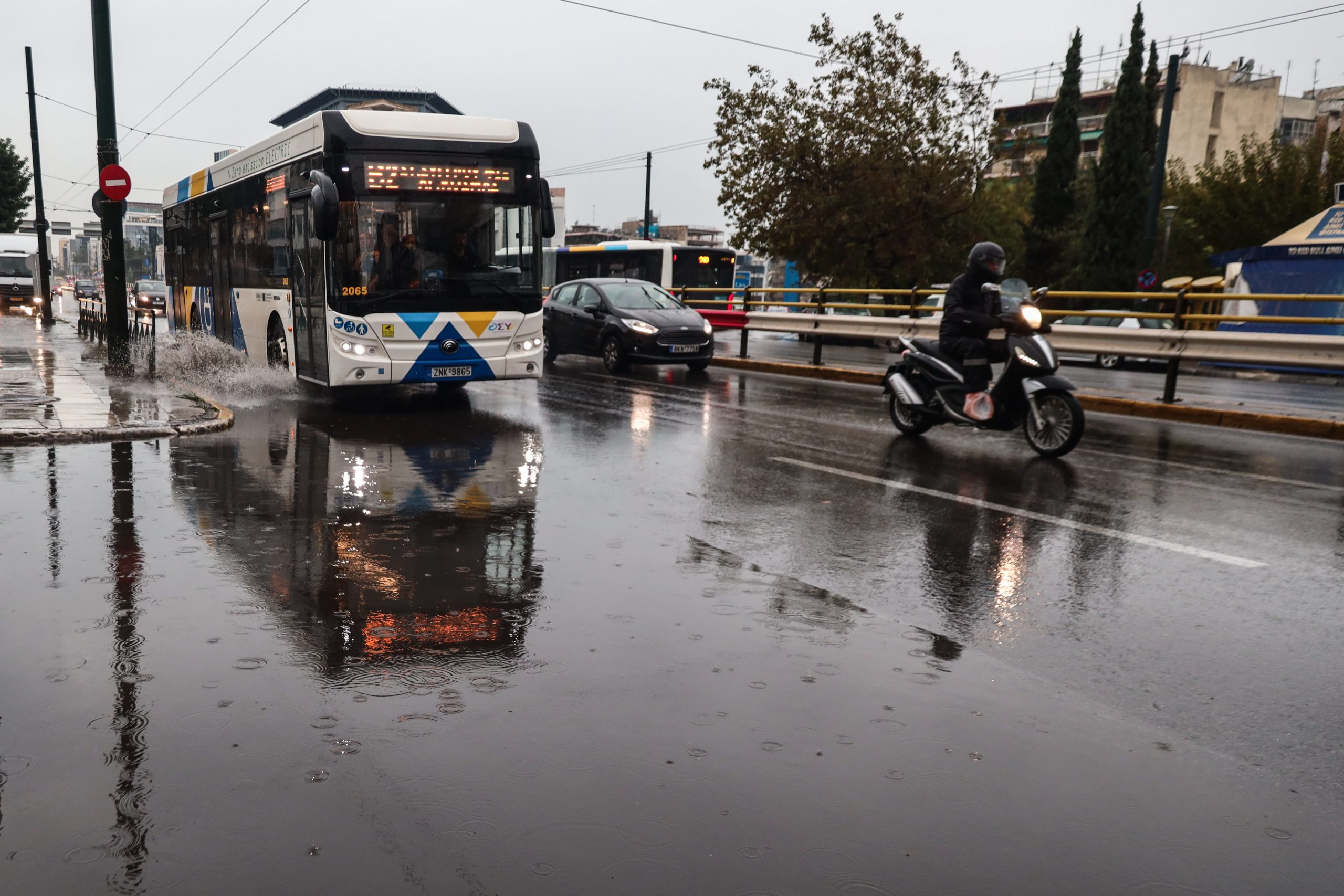 Κακοκαιρία Byron: Ποια περιοχή της Αττικής δέχτηκε τα μεγαλύτερα ύψη βροχής