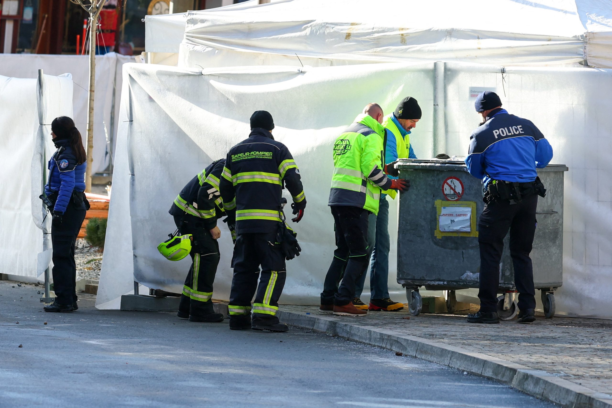 Κραν Μοντανά: Η στιγμή που ξεκινά η φονική πυρκαγιά – Βίντεο