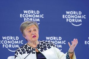 Η επικεφαλής του ΔΝΤ προτρέπει τις χώρες να μειώσουν τις ενεργοβόρες δράσεις